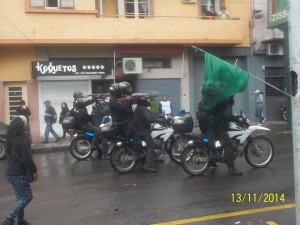 represion 13 de noviembre