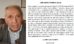 aramayo sentencia