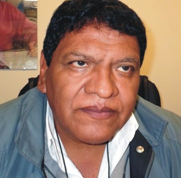 El secretario de la UTA Jujuy, Eduardo Farfán
