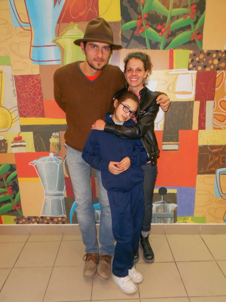 Los realizadores de los documentales "Amasando" Isaac García y "El Termo" de Soledad San Julián