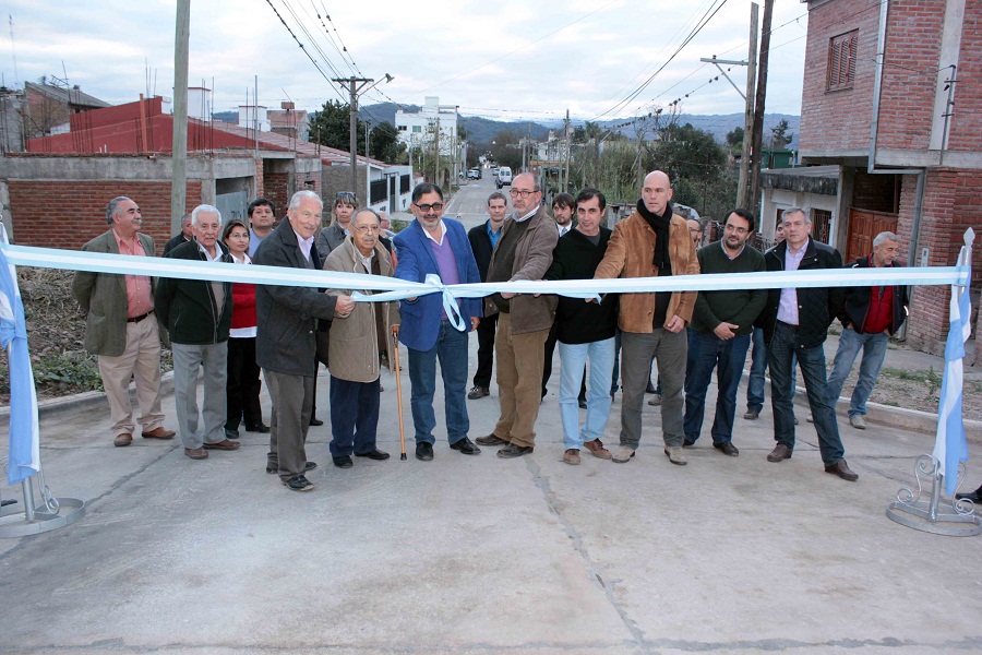 inaguracion calle vidal