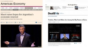 macri en davos prensa