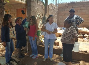 ALBORNOZ Y GIACOPPO RECORREN LA ZONA AFECTADA POR LA CRECIDA DEL RIO GRANDE EN TILCARA