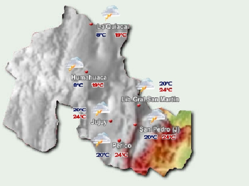tiempo jujuy lluvia cese de alerta