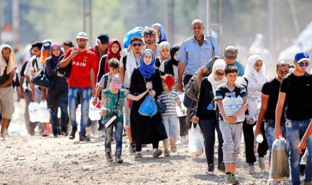 refugiados sirios