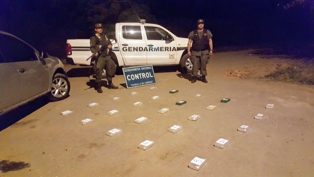 Salta 26kilos cocaina