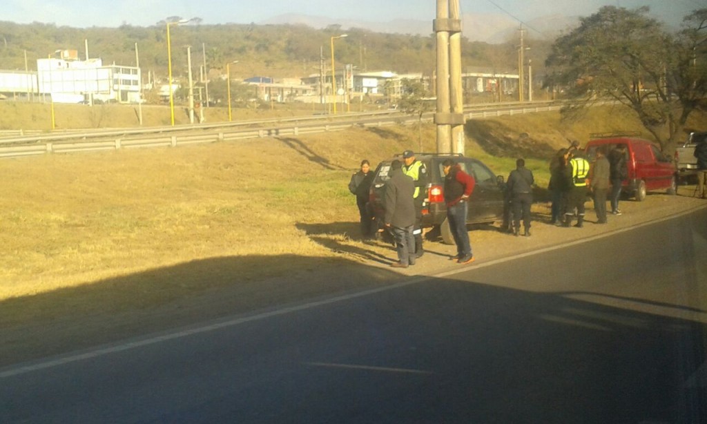 accidente acceso sur