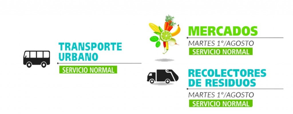 servicios el 1 agosto