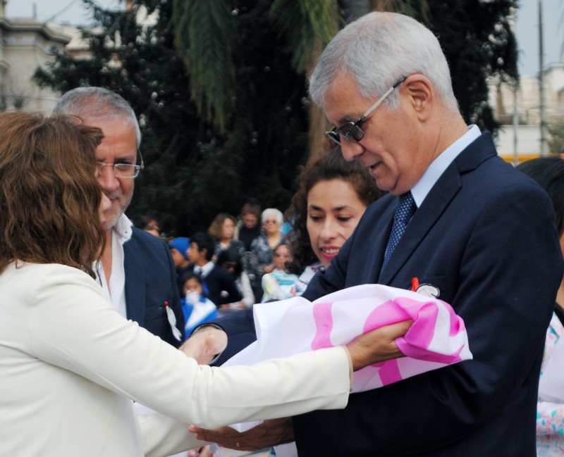 ACTO RECEPCION BANDERA DE LA PAZ 2