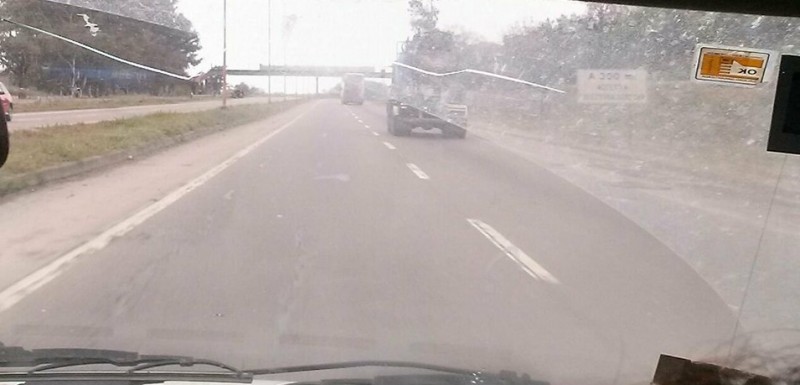 neblina en la 66