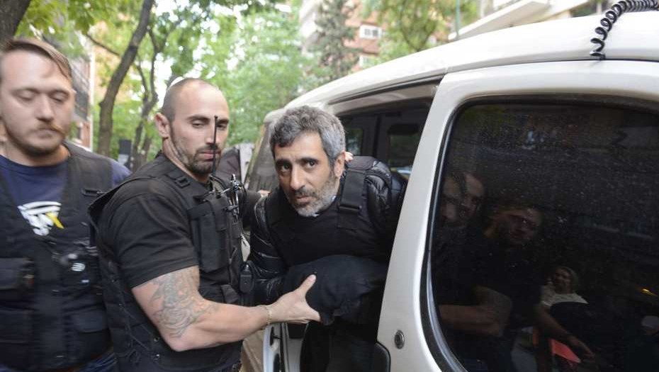Detención de Roberto Baratta ex subsecretario de Coordinación y Control de Gestión del Ministerio de Planificación. Fotos Emmanuel Fernández