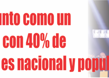 "Me pregunto como un Gobierno con 40% de inflación es nacional y popular"