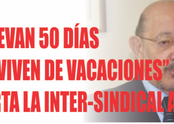 Para Matuk, la Intersindical “vive de vacaciones”