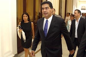 Capitanich denunció en el Senado "maniobras financieras que atentan contra la soberanía"