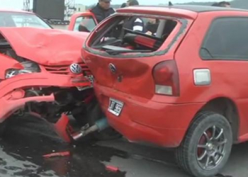 Jujuy: Choque Múltiple en acceso sur sobre autopista