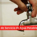 Cortes de servicio de agua potable
