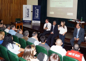 Capacitación a equipos de Salud de la provincia sobre la detección del ébola