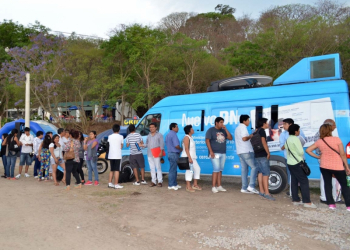 La unidad móvil de documentación rápida estuvo presente en la ExpoJuy