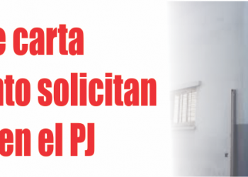 Mediante carta documento solicitan internas en el PJ