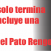 En Jujuy no solo termina un ciclo, concluye una época "La Agonía del Pato Rengo"