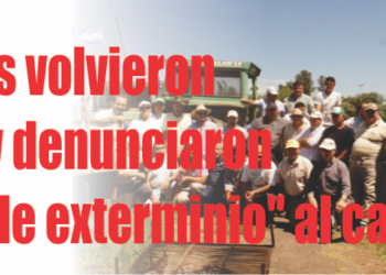 Con un "tractorazo", ruralistas volvieron a la ruta y denunciaron un "plan de exterminio" al campo