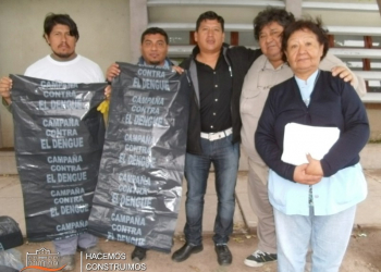 La Municipalidad de San Pedro continúa con el descacharrado
