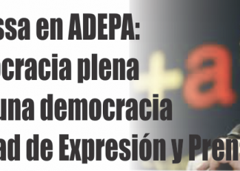 Sergio Massa en ADEPA: "Una democracia plena y sana es una democracia con libertad de Expresión y Prensa"