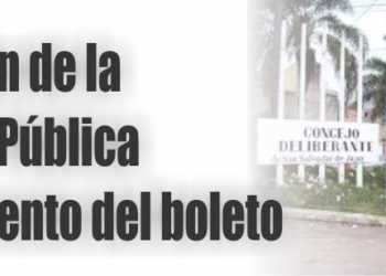 Suspensión de la Audiencia Pública por el aumento del boleto