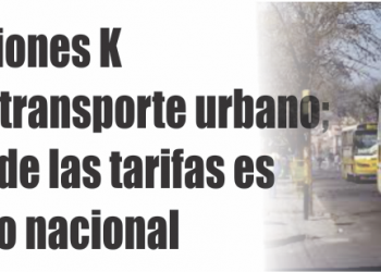 Organizaciones K ahogan al transporte urbano; el retraso de las tarifas es un reclamo nacional