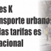 Organizaciones K ahogan al transporte urbano; el retraso de las tarifas es un reclamo nacional