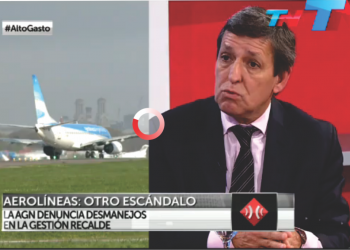 Desde  AGN Alejandro Nieva reveló que Aerolíneas perdió U$S1000 millones en un año y medio