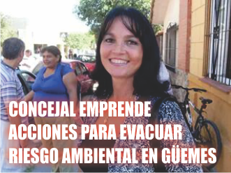 Salta: Concejal emprende acciones para evacuar riesgo ambiental en la ciudad de Guemes