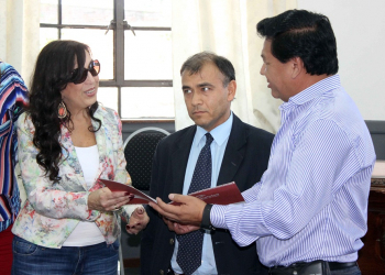 “Tormenta” fue declarada "Visitante Distinguida" de la ciudad