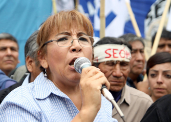 Contundente movilización del Frente de Gremios Estatales