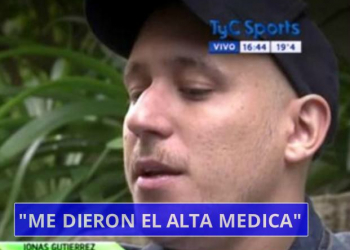 Jonás Gutiérrez tras su lucha contra el cáncer: "Me dieron el alta médica"