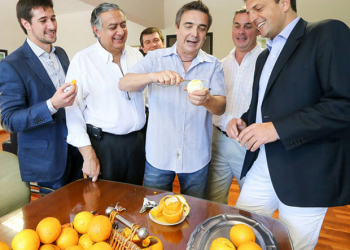 Con nuevos guiños a radicales, Sergio Massa se mostró en una foto con Nito Artaza en Corrientes