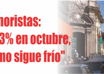 Ventas minoristas: cayeron 5,3% en octubre, "el consumo sigue frío"