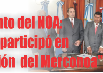 Parlamento del NOA: "Jenefes participó en la creación  del Merconoa"