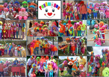 1° año brindando sonrisas a nuestros abuelos