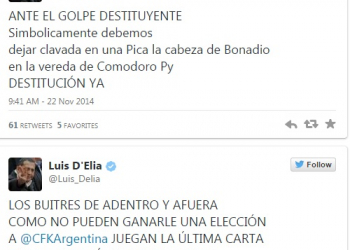 Grave amenaza del piquetero kirchnerista al juez que investiga a la empresa de Cristina Kirchner