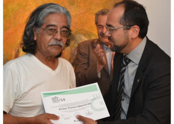 Premiación a los artistas ganadores del 1º Salón provincial de Artes Visuales