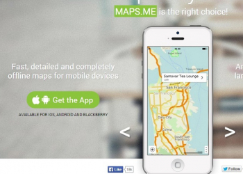 Maps.Me una app de mapas que funciona sin conexión a Internet