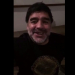 Diego Maradona festejo por el ascenso de Riestra
