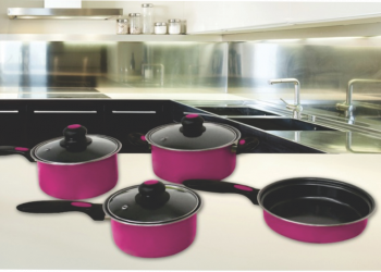 $485 en vez de $789 por una batería de cocina de 7 piezas Generation Orquidea