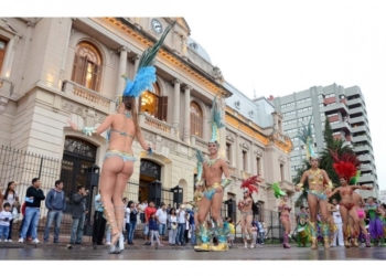 Comparsas  de Entre Ríos visitaron Jujuy