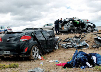 Chubut : Pareja jujeña involucrada en grave accidente