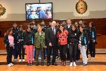 El Vicegobernador recibió a estudiantes de Catua