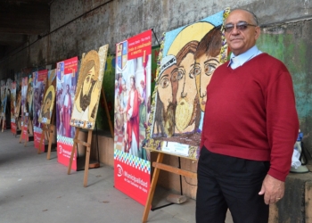 Inauguración de mural y ermitas en barrio Cerro las Rosas