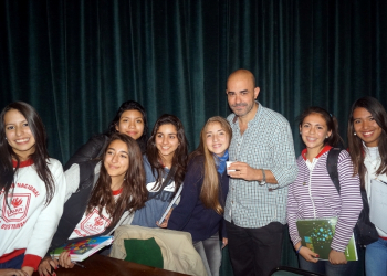 Encuentro de escritores con Eduardo Sacheri