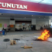Jujuy: Empleados de supermercado Tunuyan protestan por despidos y falta de pago